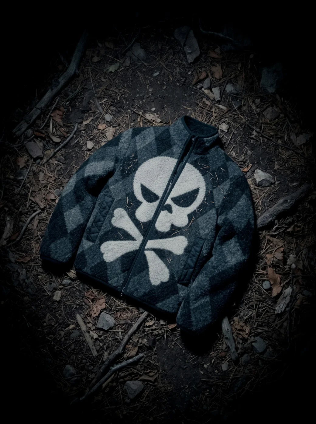Skull Fleece Jacket