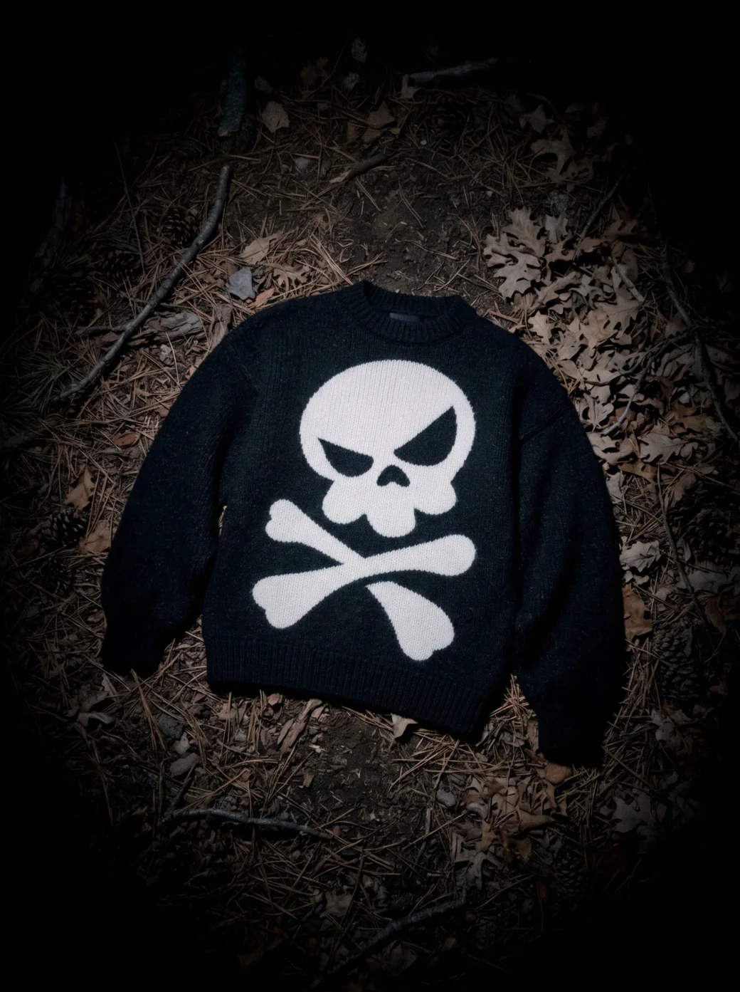 Skull Knit Sweater